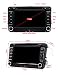 Eunavi Coche GPS estéreo con navegación, 7 "Reproductor de DVD para automóviles...