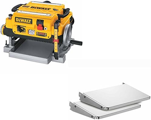 DeWalt DW735 HD 13" 3-Knife 2-Speed Thick Planer & DeWalt DW7351 Folding Tables