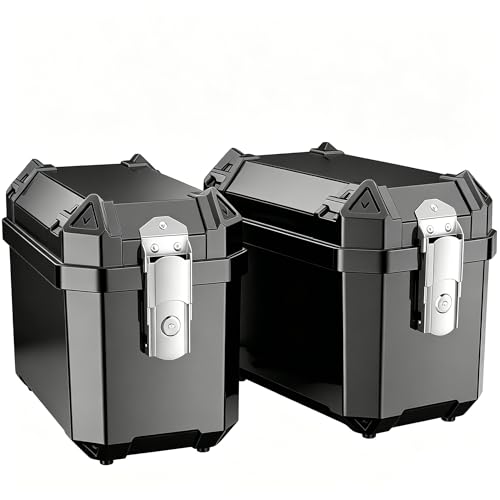 Amazon | Pekaro バイク サイドケース 2 個セット 32L 防水 ABS 製