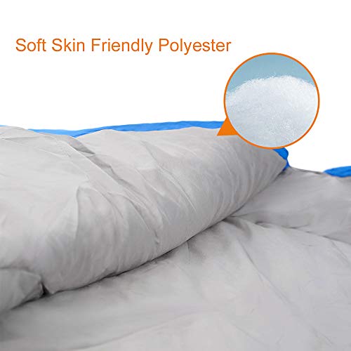 Saco de dormir Hewolf para adultos em acampamento – Sacos de dormir leves e compactos à prova d'águ