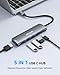 ABLEWE USB C Hub: Thunderbolt 3 to HDMI Adapter with 4K HDMI, 3x USB 3.0 and 100W PD Charging for MacBook Pro/Air, iPad Pro, Chromebook, Pixelbook, XPS, Surface