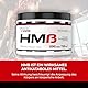HI TEC NUTRITION HMB Nahrungsergänzungsmittel mit antikatabolen und anabolen Eigenschaften für Muskel- und Ausdauer-Booster - 200 HMB Kapseln Supplements Muskelaufbau - HMB Supplement