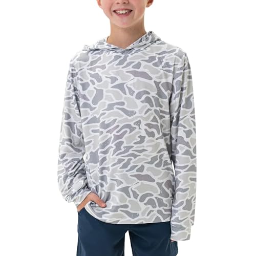 Burlebo Youth Performance Hoodie - White Camo