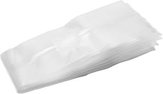 Oyolan 10Pcs Mushroom Grow Bags Sealable Spawn/Myco Bags with Injection Port 0.2 Micron Filter Clear C for Spawn Clear A One Size