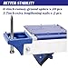 Vaolvpant 30 Inch Premium Starting Blocks for Track and Field Portable Lightweight Aluminum Starter Block Suitable for Youth Running Enthusiasts Outdoor Indoor Use for Enhance Speed