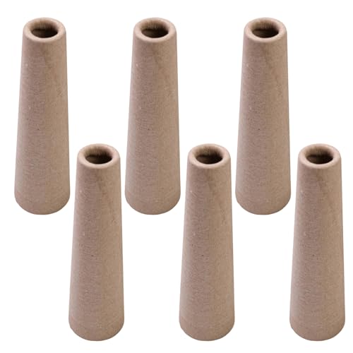 Conos de – Papel de 5 x 3 x 17,5 cm, 30 g, bobinado de lana, papel grueso, diseño ligero, conos de, suministros de manualidades para máquina de copetudo, tejer, tejer, ganchillo, proyectos