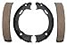 ACDelco Gold 17745B (18039844) Bonded Rear Drum In-Hat Parking Brake Shoe Set