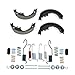 Power Stop Rear SSH245 Autospecialty Brake Shoes With Hardware