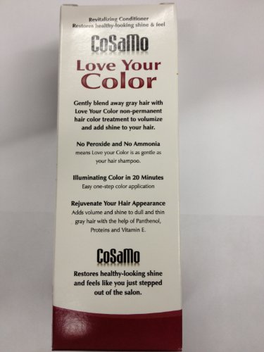 Tinte para cabello color castaño claro miniatura 3
