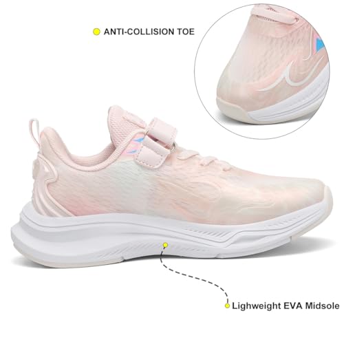 Dannto Boys Girls Sneakers Kids Shoes Lightweight Breathable Athletic Running Tennis Fitness Shoes Little Kid/Big Kid4