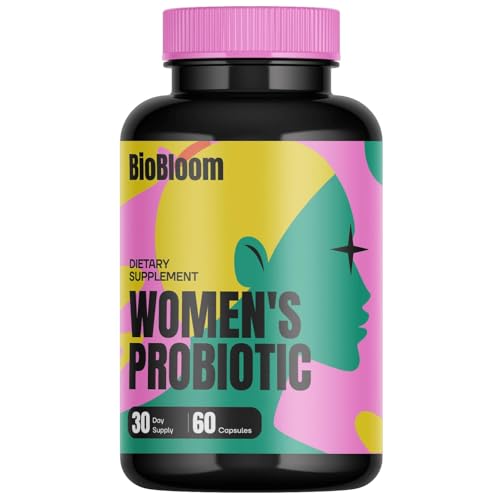 SonoHealth BioBloom Vaginal Probiotics for Women | pH Balance with Prebiotics & Lactobacillus...