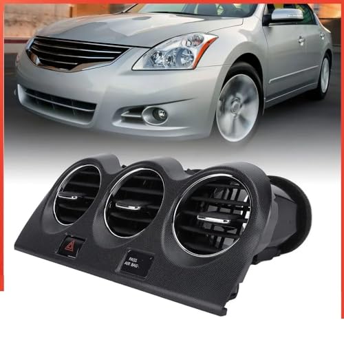 Rejilla de aire frontal para Altima 2007-2012 con botón intermitentes integrado 4