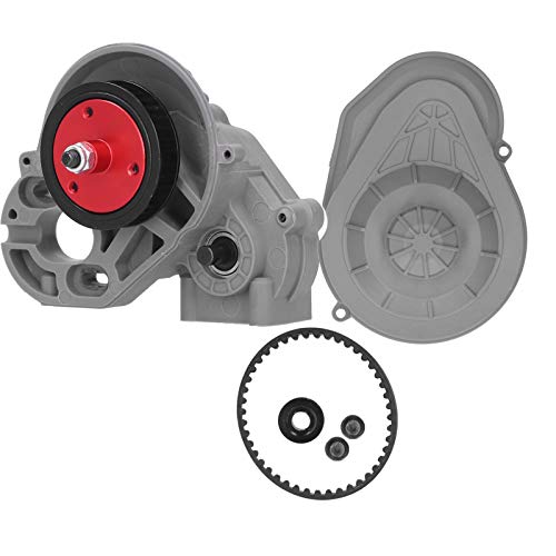 Rc Car Gearbox, Metal Rc, Remote & App Controlled Vehicle Parts Vehicle Bodies & Scale Accessories Center Gear Box With Screws, Complete Transmission Case Gearbox With Gear For Axial Scx10 Ii(Gray) #TOP23