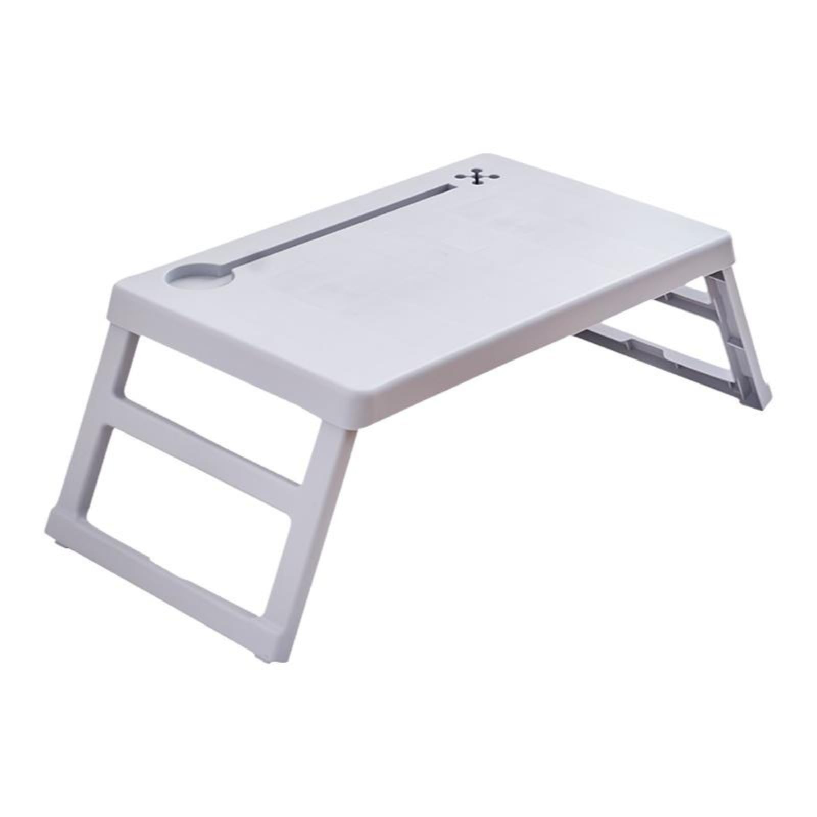 Folding TV Tray, Portable Bed Table, Snack Table, Easy Storage, Living Room Nordic Grey-image-8