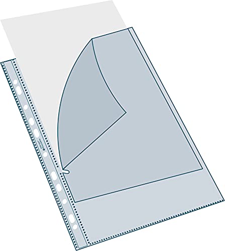 Exacompta 5870E fundas con multitaladros A4 transparentes para archivar 6