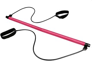 Pilates Bar Kit,portable pilates exercise bar stick,pilates bar kit with resistance band exercise stick,portable gym Pilates Bar kit,pilates sculpt bar for Bodybuilding Workout