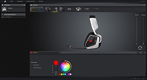 قیمت و خرید CORSAIR Void PRO RGB USB هدست بازی - Dolby 7.1 surround sound  هدفون برای PC - Discord - رانندگان 50mm - سفید (تجدید) برند Amazon Renewed  | مالتینا