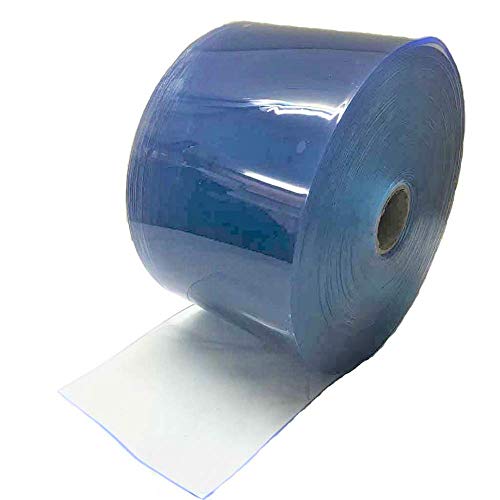 Image of SMART PACK Transparent PVC Strip Curtain Roll for Door, Window, Ex. | Industrial, Dustproof PVC, Commercial, Factory Strip Curtain | Size - 200x3 MM, 50 Meter, Pack of 1