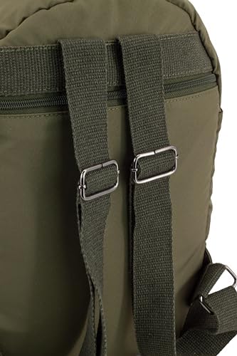 KAFF ''Mucco'' Anne Bebek Bakım Çantası & Gündelik Sırt Çantası Değiştirilebilir Stickerli (Haki) - Görsel 6