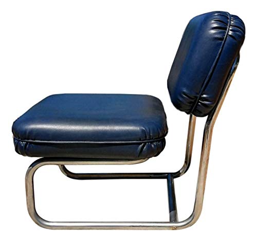  Generico Poltrona Cantilever in Ecopelle Originale Anni 70 Vintage - 2 Disponibili