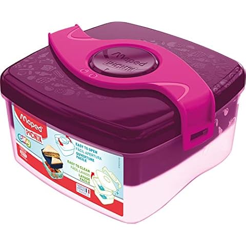 Maped - Tuppers con 2 Compartimentos y 1L de Capacidad Cover