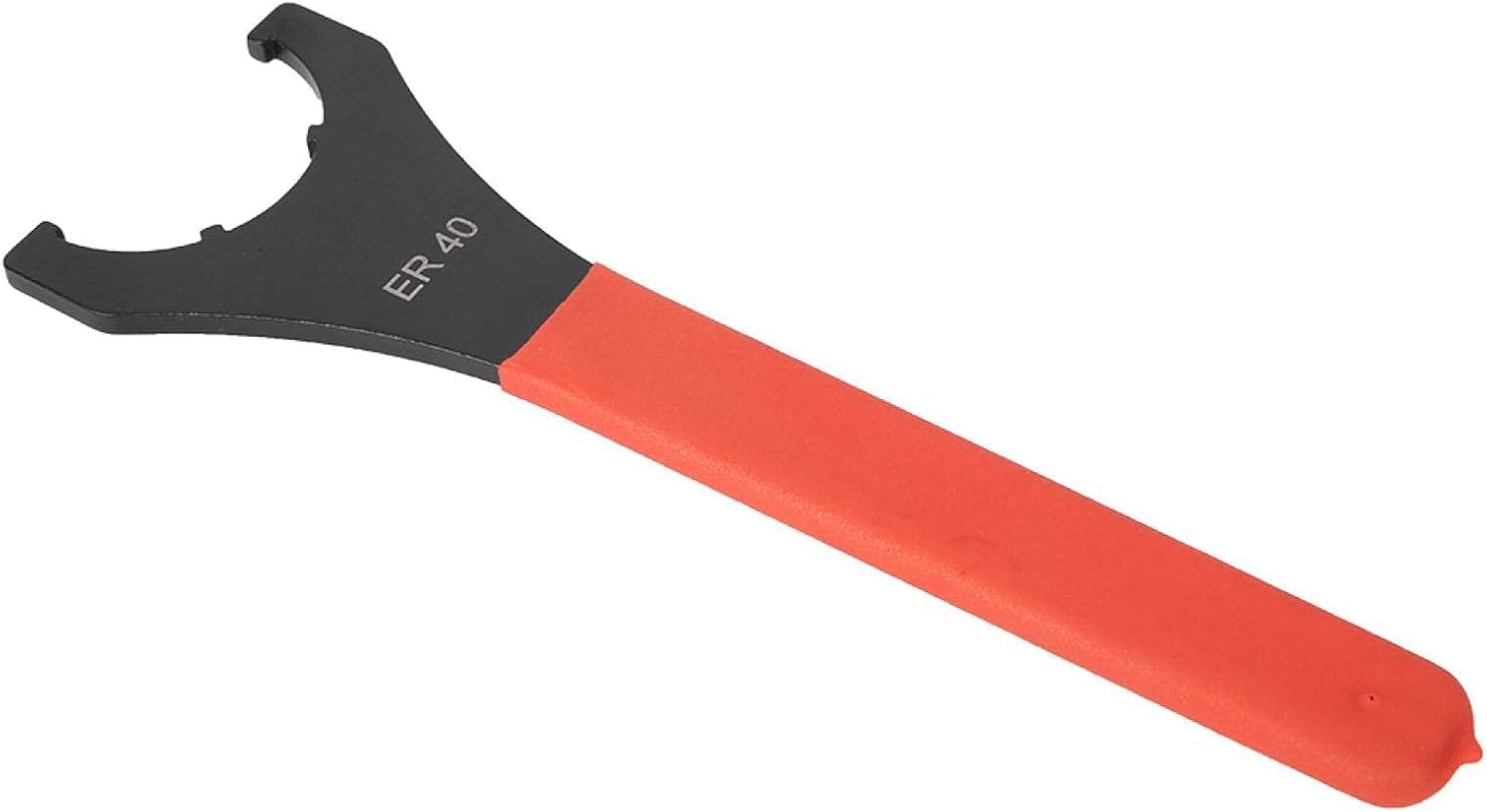 FTVOGUE Red Collet Chuck Wrench Spanner Precision Collet Wrench CNC Milling for Clamping Nut and Screw(ER40)
