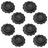 Warmhm 8 Stück Regenschirmzubehör – 8mm Ersatz Regenschirmkappen aus Kunststoff Reparatur Endkappen für Sonnen und Regenschirme Vielseitig Einsetzbar für Haus und Garten