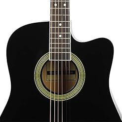 JTRHD Guitare Acoustique Manquant d’angle Lumineux Folk Guitar Body Barrel pour Adultes et Enfants (Couleur : A, Size : 41 inches) - Les Beatles, Paul McCartney, John Lennon, RIngo Starr, George Harrison JTRHD Guitare Acoustique Manquant d'angle Lumineux Folk Guitar Body Barrel pour Adultes et Enfants (Couleur : A, Size : 41 inches) – Image 3