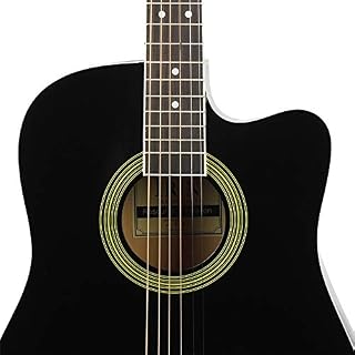 JTRHD Guitare Acoustique Manquant d’angle Lumineux Folk Guitar Body Barrel pour Adultes et Enfants (Couleur : A, Size : 41 inches) - Les Beatles, Paul McCartney, John Lennon, RIngo Starr, George Harrison JTRHD Guitare Acoustique Manquant d'angle Lumineux Folk Guitar Body Barrel pour Adultes et Enfants (Couleur : A, Size : 41 inches) – Image 3