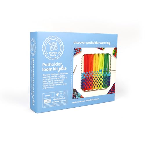 Metal pot holder loom