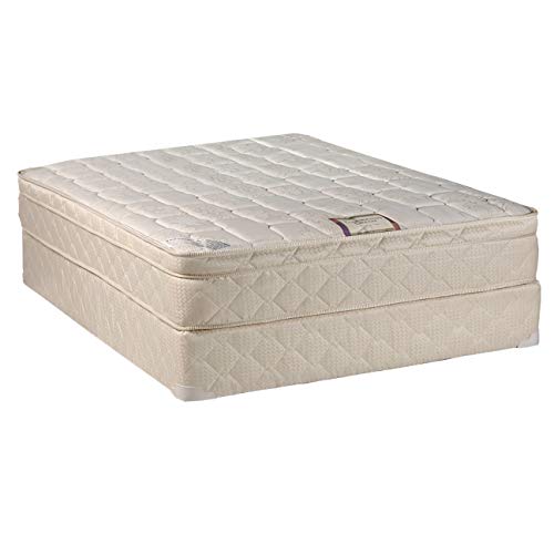 Dreamy Collection Medium Firm Eurotop (Pillowtop) Queen 60"x80"x10" Mattress and