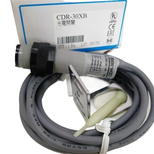 Sensor fotoeléctrico CDR-30XB M18 NC para control de presencia en líneas