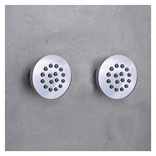 Set de douche mural rond pour transformer votre salle de bain en espace spa privé