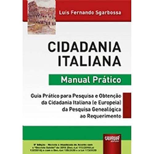 CIDADANIA ITALIANA - MANUAL PRáTICO - 2021