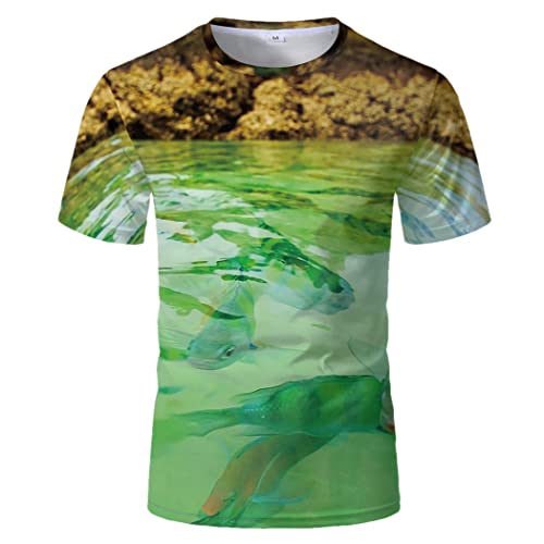 T-shirt de canne à pêche 3D idéal pour vos sorties de pêche estivales