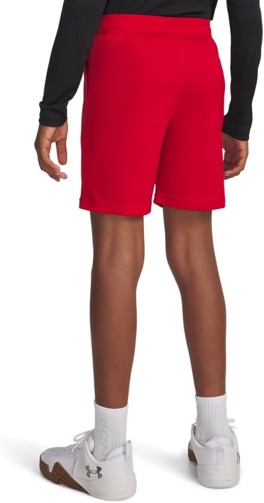 Under Armour Boys Tech Logo Shorts, (600) Red / / White, X-Large Plus - Image 3