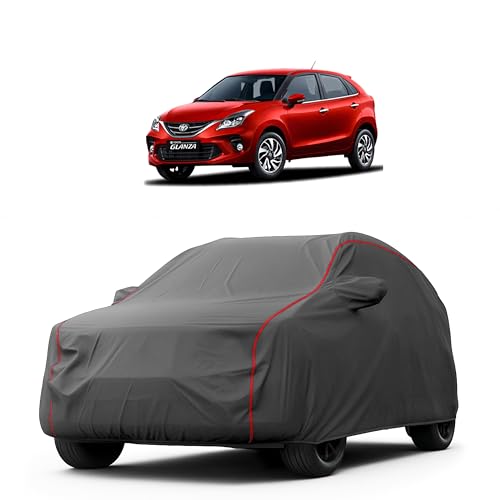 Image of Heavy-Duty Car Cover for Compatible with Toyota Glanza (2022 to 2025 All Models) Deluxe Car Protection Cover - Waterproof & UV-Resistant All-Season Exterior Protection