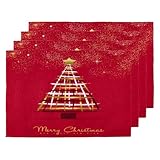 Entretien facile : sets de table lavables à la main à l'eau chaude, ne se décolorent pas facilement, ne se froissent pas, pas de repassage nécessaire. Lorsqu'il y a du liquide sur le set de table, il suffit de l'essuyer avec un chiffon humide ou une serviette.