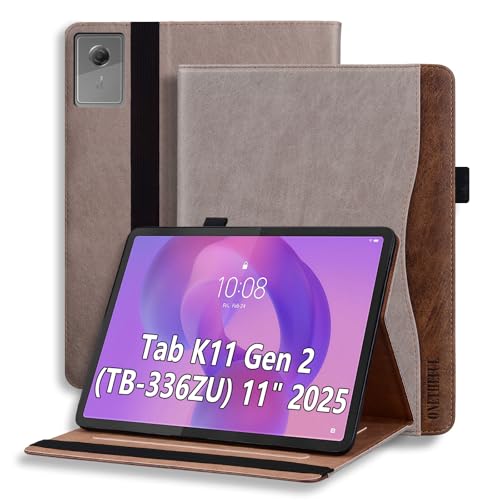 Housse Lenovo Tab K11 Gen 2 antichoc à support multiposition et fentes cartes
