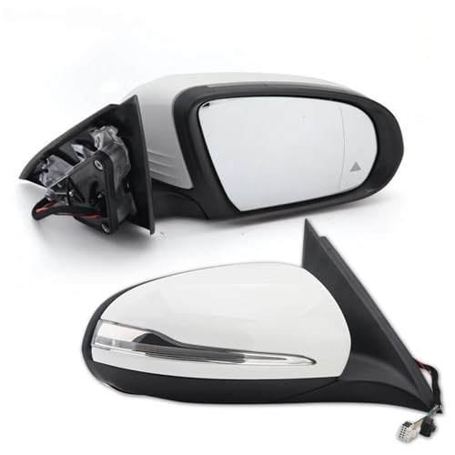 サイドバックミラーアセンブリ死角と互換性のあるベンツ GLC X253 GLC250 GLC300 2538103500 2538101416 カーアクセサリー(Left+right)