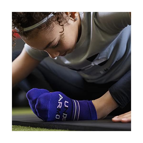 Under Armour Unisex Kinder Essentials No Show Socks, 6 Pairs Socken – Bild 7