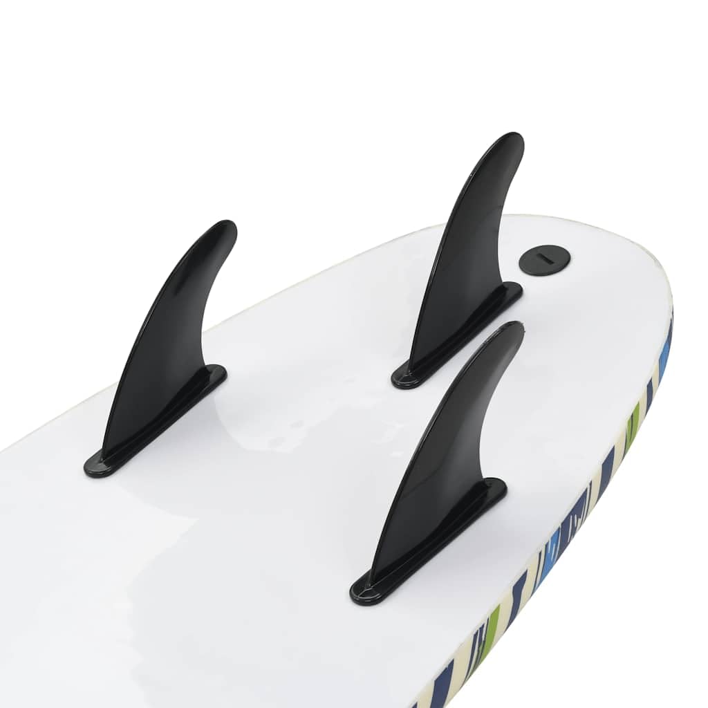 vidaXL Tabla de Surf diseño Hoja 170 cm
