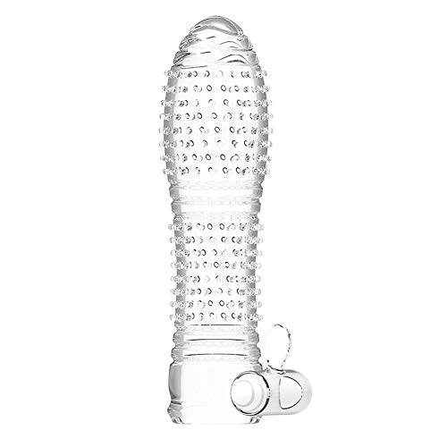 Capa Peniana Vibratória com Anel para Escroto 13,5 cm x 3,8 cm