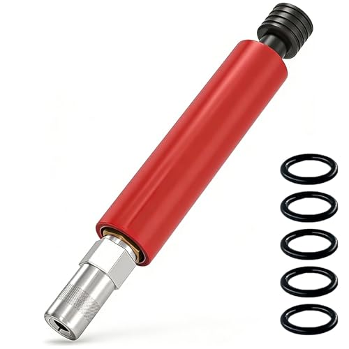 COOHAME Grease Fitting Cleaning Tool, Grease Zerk Buster Removes Old Dried Grease from Pins, Shafts, Bushings & Joints, Universal for Automotive, Farm & Heavy Machinery