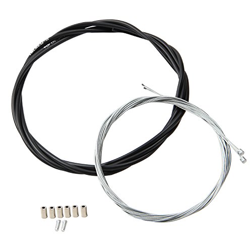 PAMASE Bicycle Shift Cable Housing Set, Bike Stainless Steel Replacement Wire Tubing Cover Set for Mountain and Road Bicycle - Universal