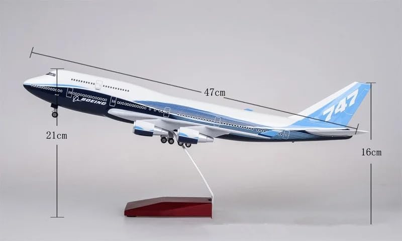 Amazon.com: ANDSYYDS 47cm 1:150 Scale Airplane Model B747