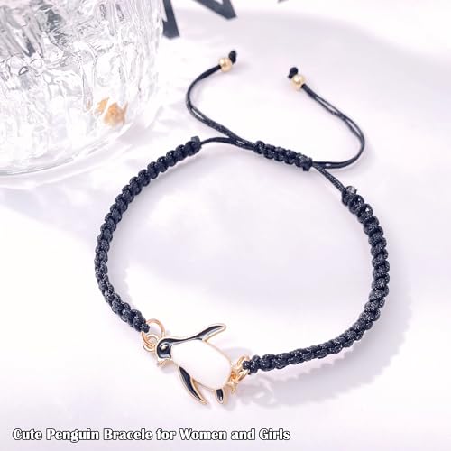 Yvesmillauly Bracelets Cute Penguin Bracelet for Women, Penguin Lovers Gift, Exquisite Penguin Jewelry Gift for Birthday Christmas Graduation (Penguin Bracelet)