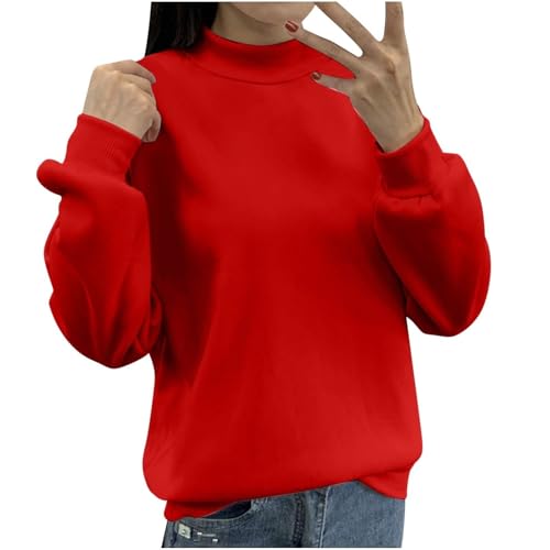 Sweat femme col rond léger pour éviter les coups de froid en automne