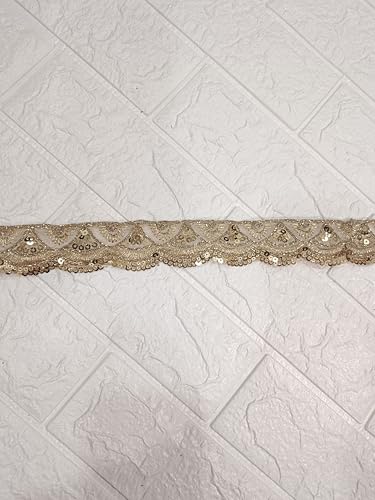 Image of Sellplus Lace Border for Decorate Saree Suits Dupatta Handcraft Products Size 5 Meter (RM-LACE03)