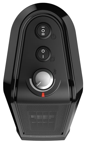 Lasko Oscillating Ceramic Space Heater for Home with Overheat Protection, Thermostat, and 3 Speeds, 15.7 Inches, Black, 1500W, CT16450, Small, 4 Pounds image 9